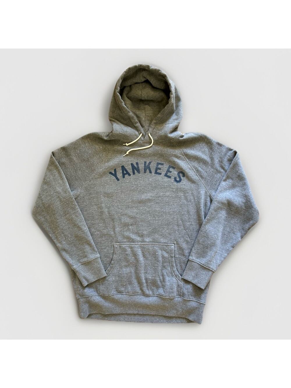 HOMAGE New York Yankees Vintage-Style Pullover Hoodie Men's Size XL MLB Gray